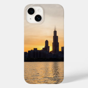 Willis Tower Sunset Silhouette Case-Mate iPhone 14 Case