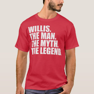 WillisWillis Family name Willis last Name Willis S T-Shirt