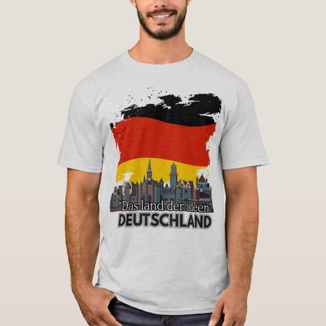 Willkommen nach deutschland T-Shirt (Front)