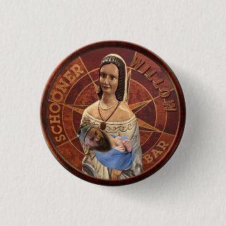 Willow 3 Cm Round Badge