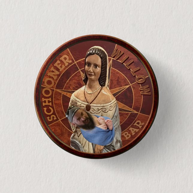 Willow 3 Cm Round Badge (Front)