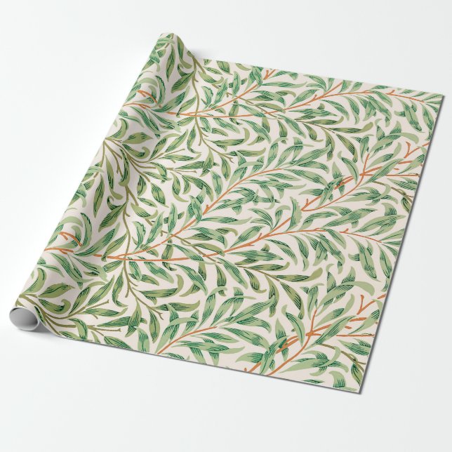 Willow Bough by William Morris  Wrapping Paper (Unrolled)