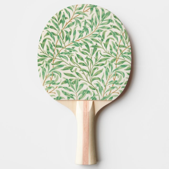 Willow Bough William Morris Pattern Ping Pong Paddle (Front)