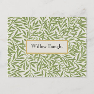 Willow Boughs by William Morris Postcard