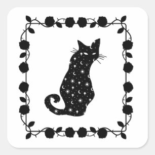 Willow Cat Halloween Sticker