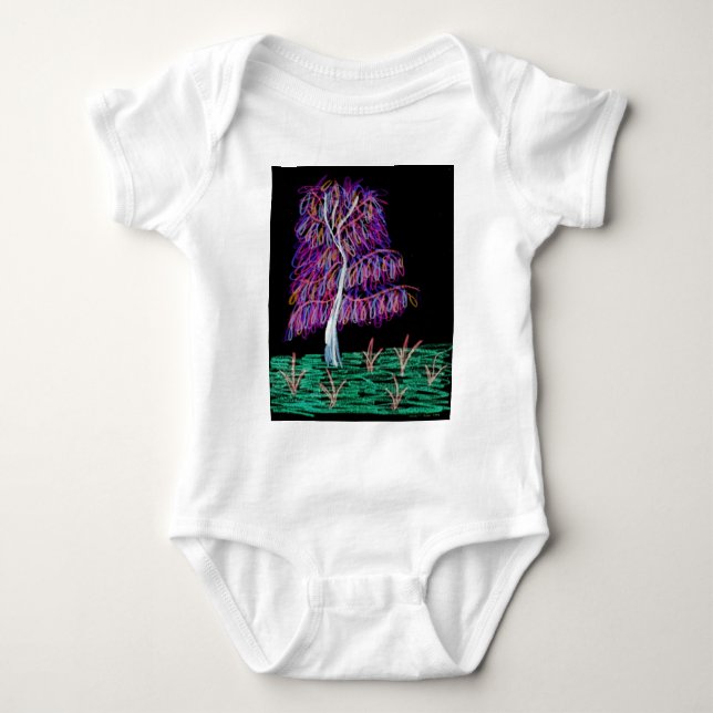 willow inverted baby bodysuit (Front)