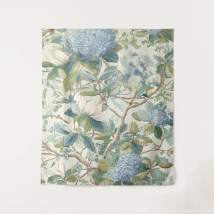 Willow Little Magnolia Wallpaper Floral Coastal Tapestry