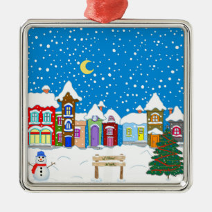 Willow Nook at Christmas Metal Tree Decoration