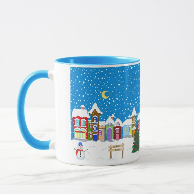 Willow Nook at Christmas Mug (Left)