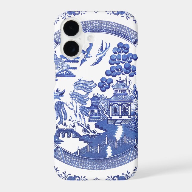 Willow Pattern iPhone 7 case (Back)