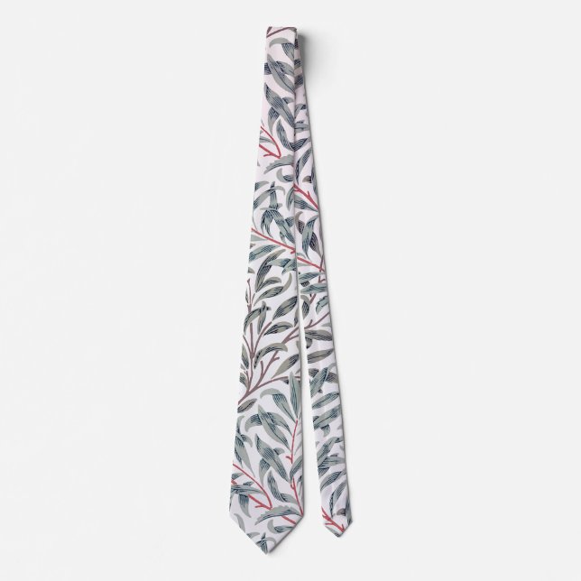 Willow Pattern, William Morris Tie (Front)