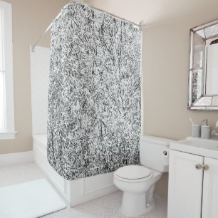 Willow tree leaves. Abstract art of Nature Shower Curtain