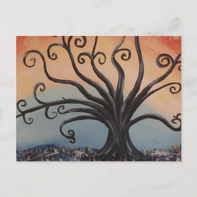 WILLOW TREE POSTCARD (Front)