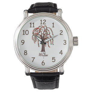Willow Tree with Hearts - Customisable Watch