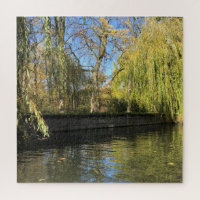 Willow Trees Photo River Reflections Square