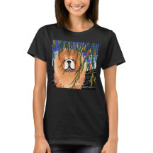 WILLOW WIND - Chow -black shirts front design