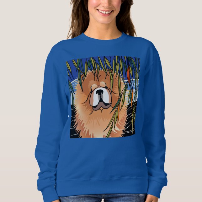 WILLOW WIND - Chow -vivid print choose style Sweatshirt (Front)