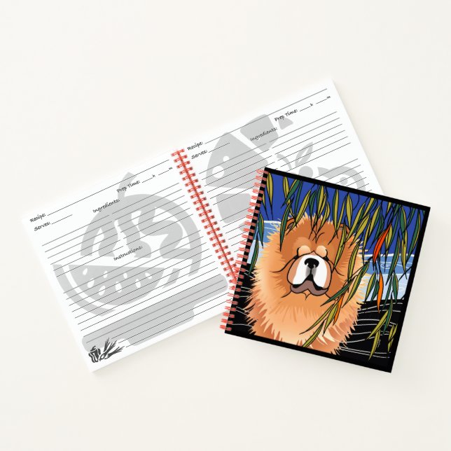 WILLOW WIND - Chowtime recipe book -hard or soft  (Inside)