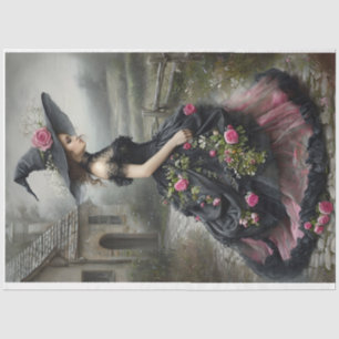 Willow Witch1 right facing Tissue Paper