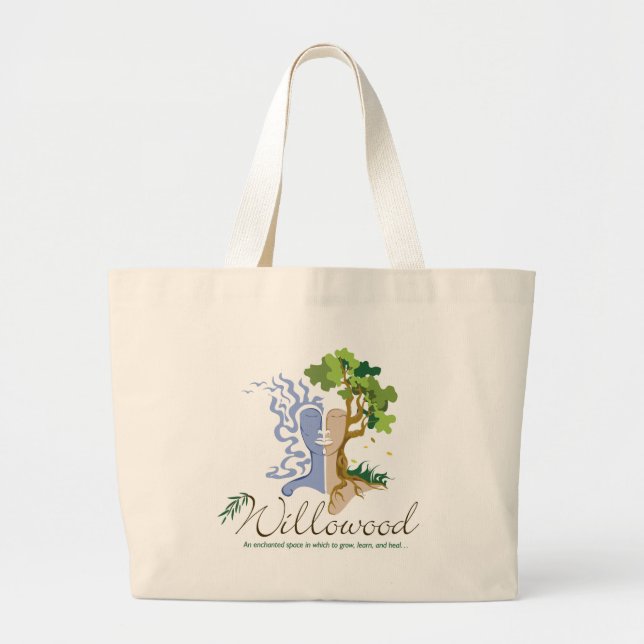 Willowood Tree Lady Large Tote Bag (Front)