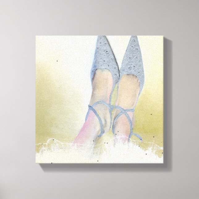 Willow's Wedding 2012 Canvas Print (Front)