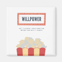 Willpower is not finishing your popcorn