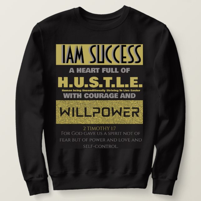 WILLPOWER SWEATSHIRT (Design Front)