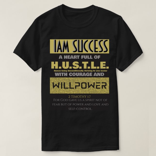 WILLPOWER T-Shirt (Design Front)