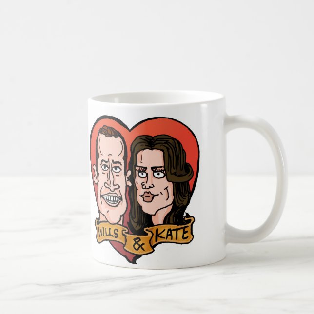 Wills and Kate Mug (Right)