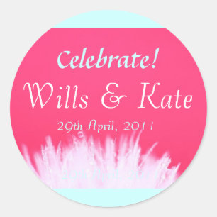 Wills and Kate Royal Wedding Stickers