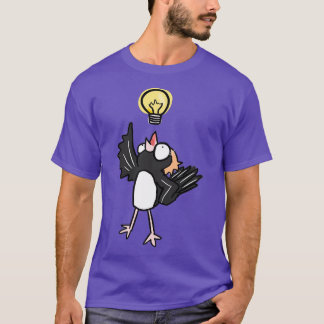 Willy Wagtail with an idea T-Shirt