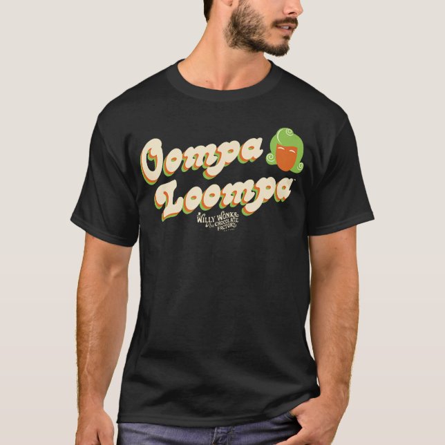 Willy Wonka And The Chocolate Factory Oompa Loompa T-Shirt (Front)