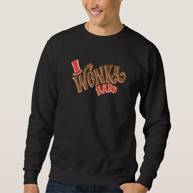 Willy Wonka And The Chocolate Factory Wonka Bar Sweatshirt (Front)