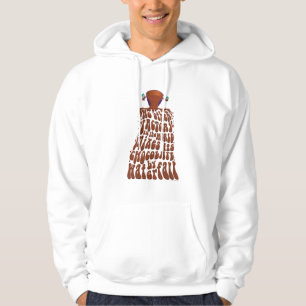 Willy Wonka Chocolate Waterfall Typography Hoodie