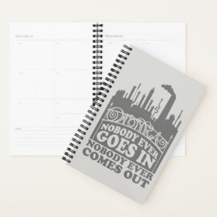 Willy Wonka Factory - Nobody Ever Goes In Planner