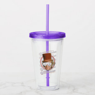 Willy Wonka in Wonkavision Goggles Acrylic Tumbler