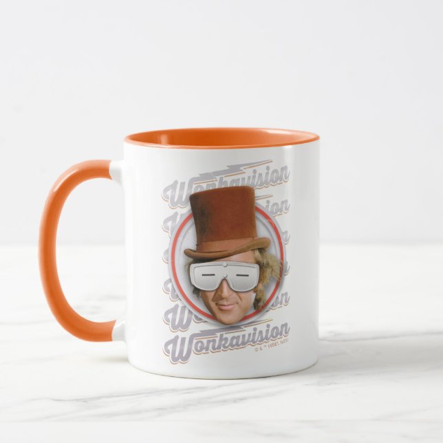Willy Wonka in Wonkavision Goggles Mug (Left)