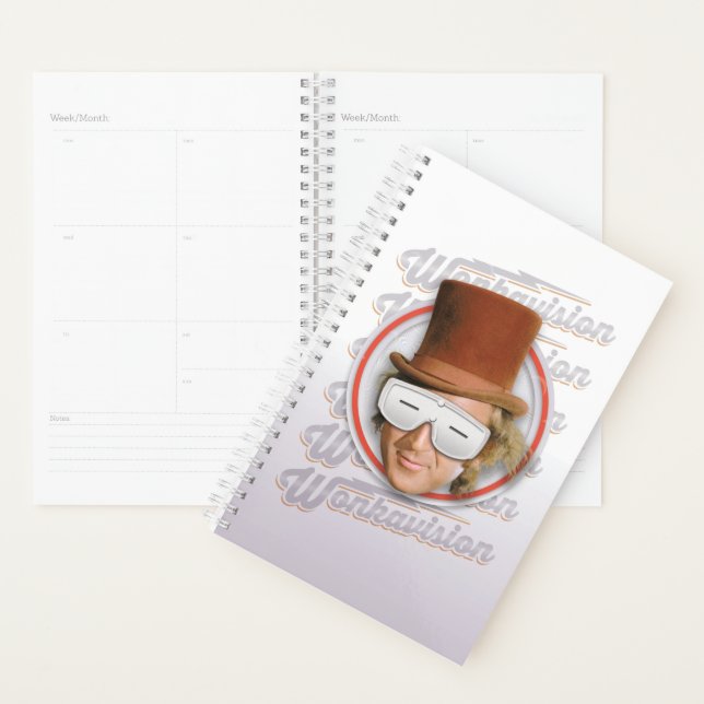 Willy Wonka in Wonkavision Goggles Planner (Display)