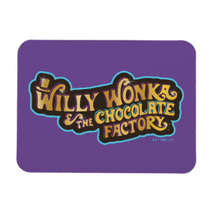 Willy Wonka & the Chocolate Factory Logo Magnet