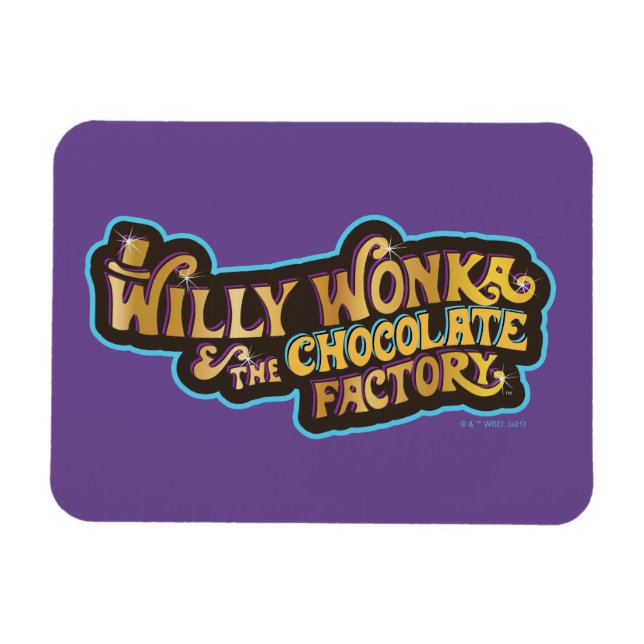 Willy Wonka & the Chocolate Factory Logo Magnet (Horizontal)
