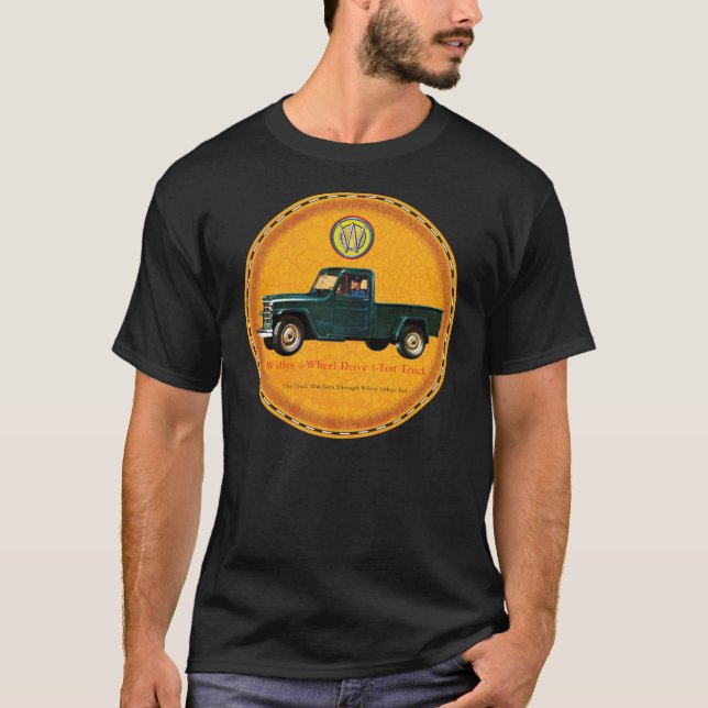 Willys 1 tonne truck T-Shirt (Front)