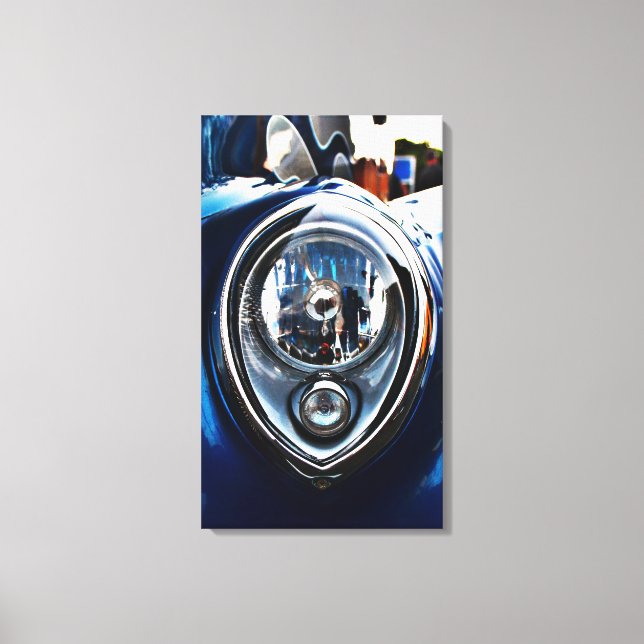 Willys coupe front light canvas print (Front)