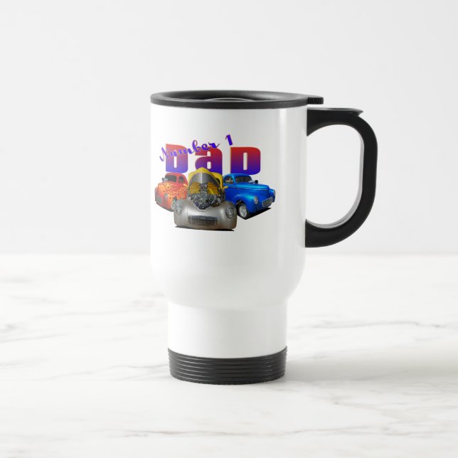 willys number 1 dad travel mug (Right)