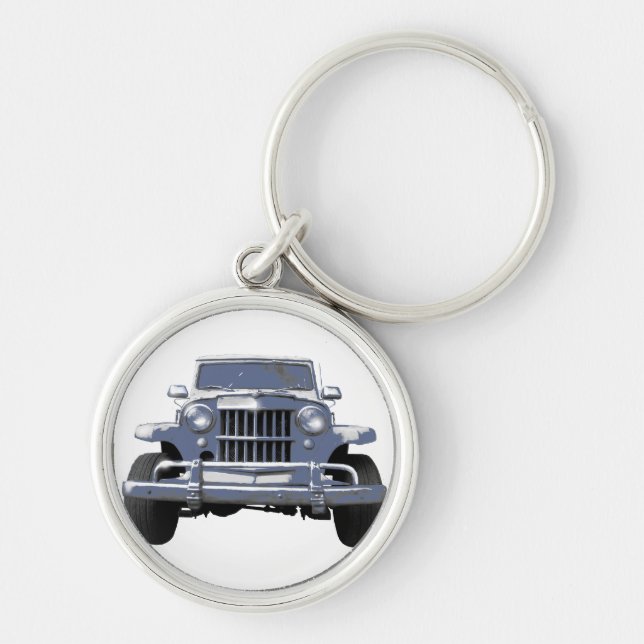 Willys Wagon  Truck2 Key Ring (Front)