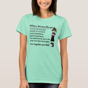 Wilma's Wicked Recipe T-Shirt