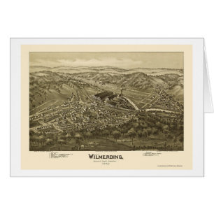 Wilmerding, PA Panoramic Map - 1897