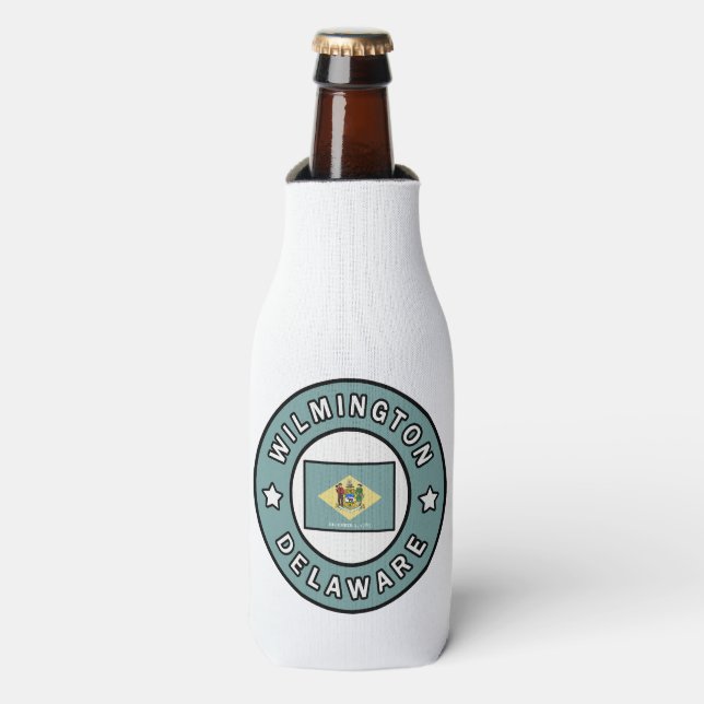 Wilmington Delaware Bottle Cooler (Bottle Front)