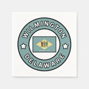 Wilmington Delaware Napkin