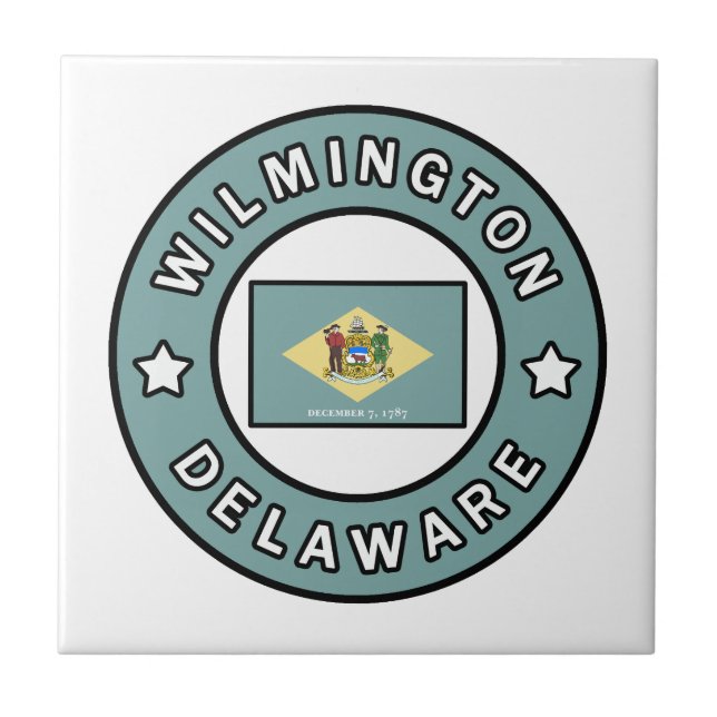 Wilmington Delaware Tile (Front)