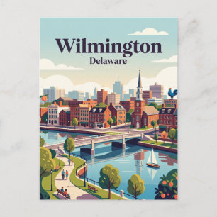 Wilmington, Delaware, USA Postcard
